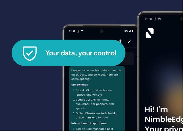 Meet NimbleEdge AI: The First Truly Private, On-Device Assistant